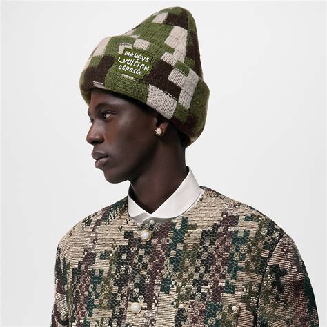 louis vuitton forever hat|LV Crush Damoflage Pearls Beanie S00 .